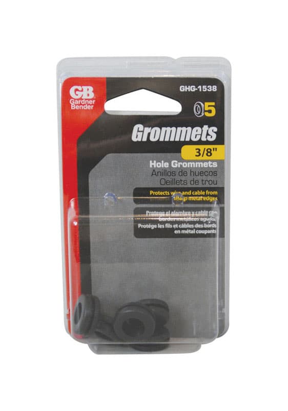 Gardner Bender 3/8 in. D Flexible Vinyl Grommets 5 pk
