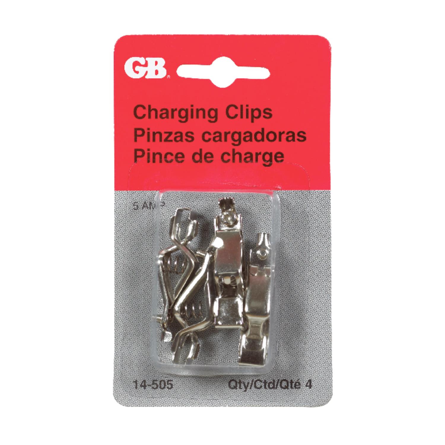 Gardner Bender 5 amps Battery Charging Clips 4 pk