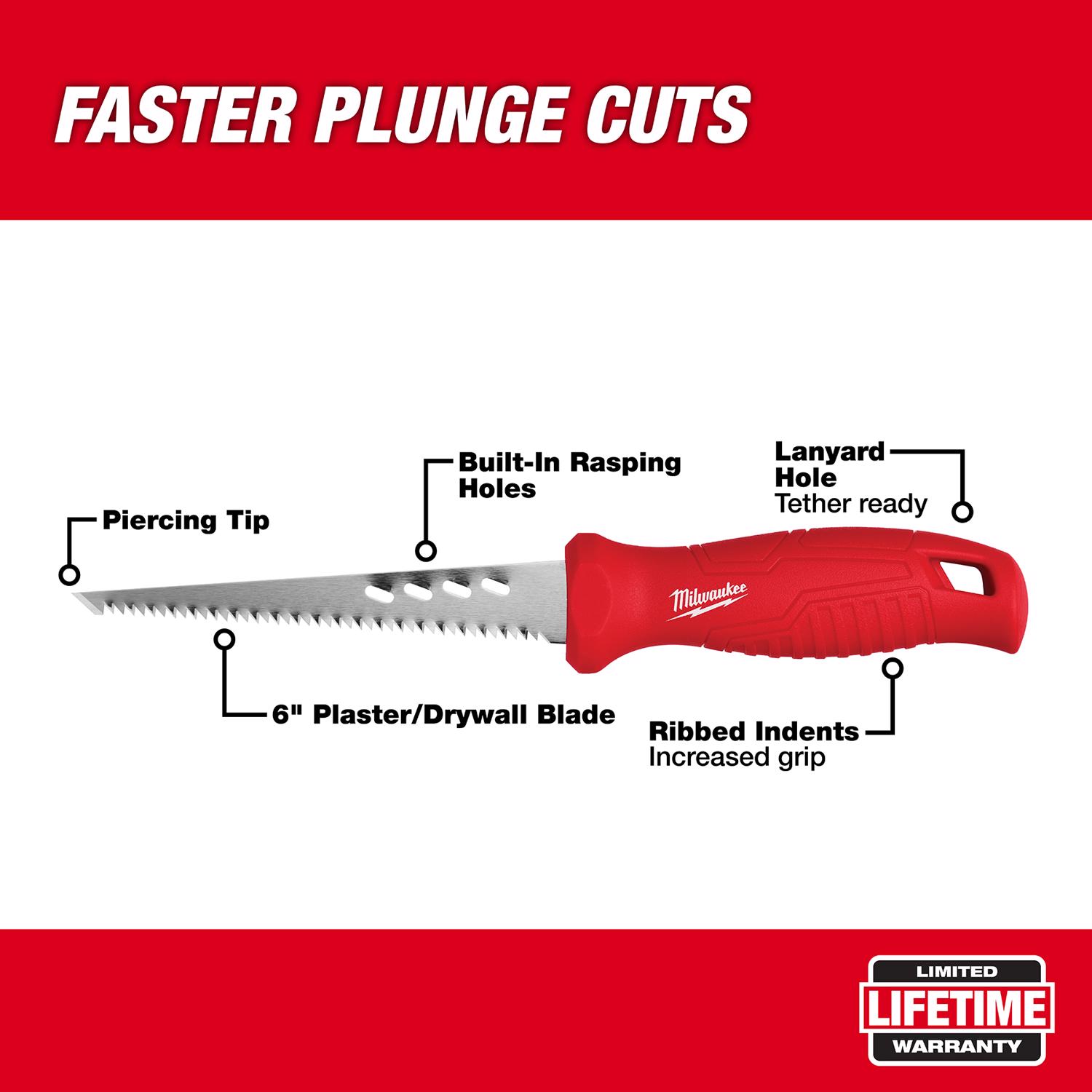 Milwaukee 6 in. Steel Jab Saw 7 TPI 1 pc