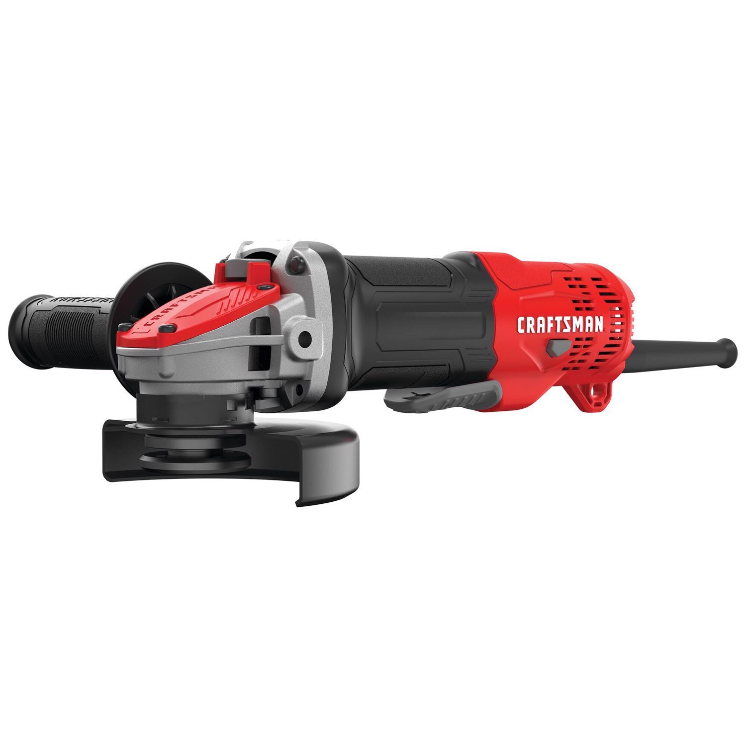 CRAFTSMAN 7.5 amps Corded 4-1/2 in. Small Angle Grinder