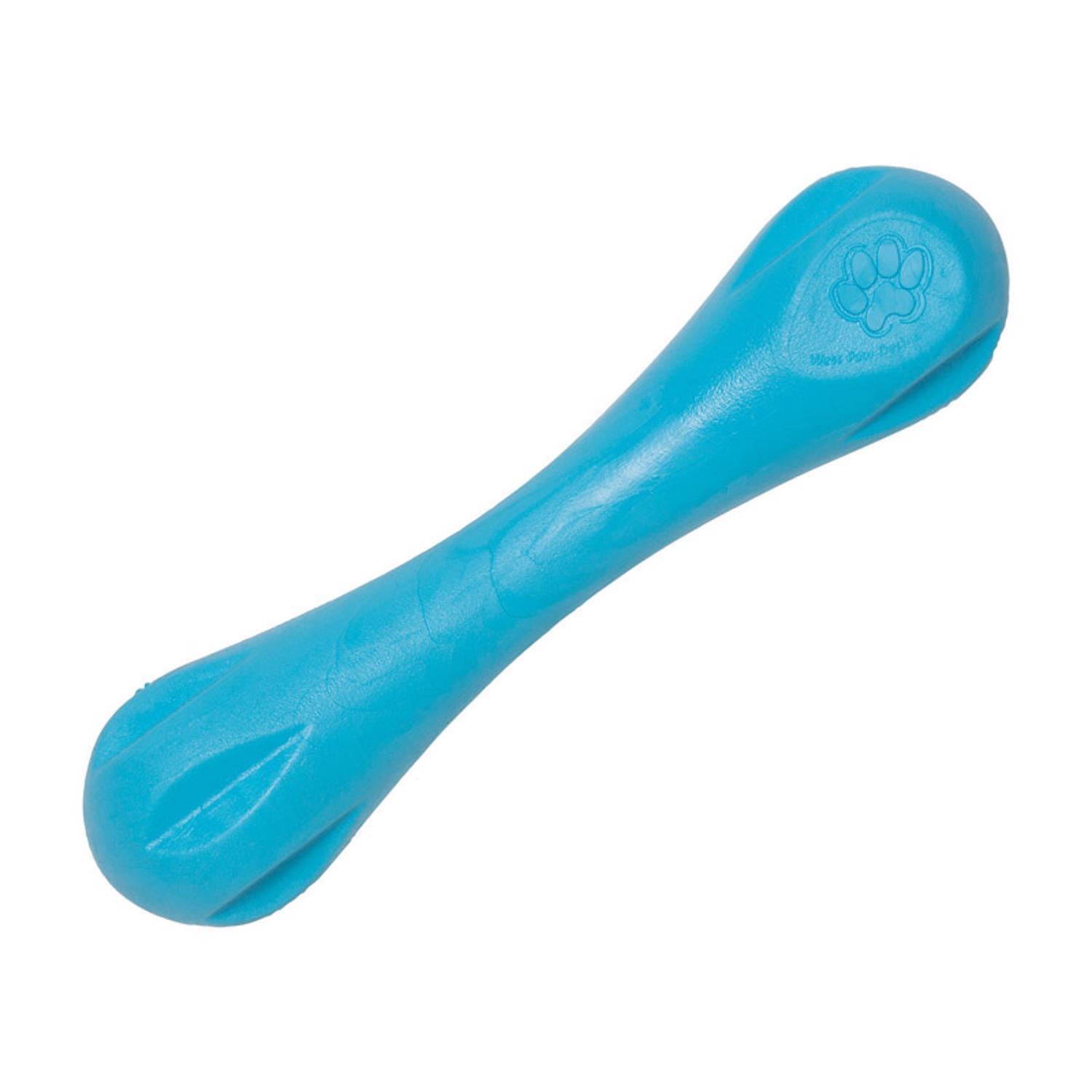West Paw Zogoflex For Dog Plastic Hurley Bone Chew Dog Toy Small 1 pk