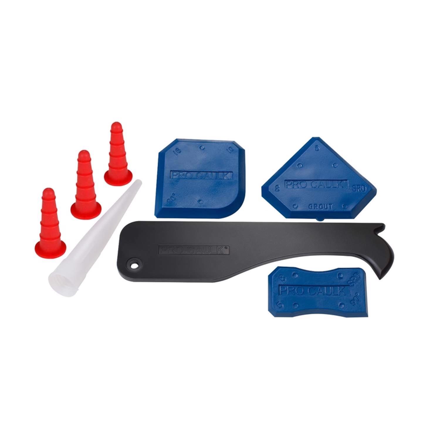 DAP Pro Caulk Black Professional Plastic Caulking Tool Kit 8 pk