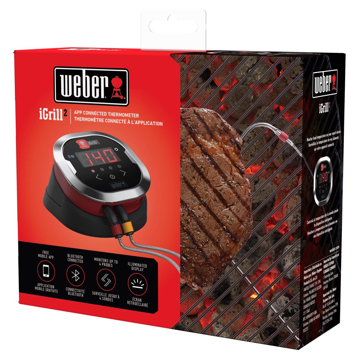 Weber iGrill 2 Digital Bluetooth Enabled Grill/Meat Thermometer