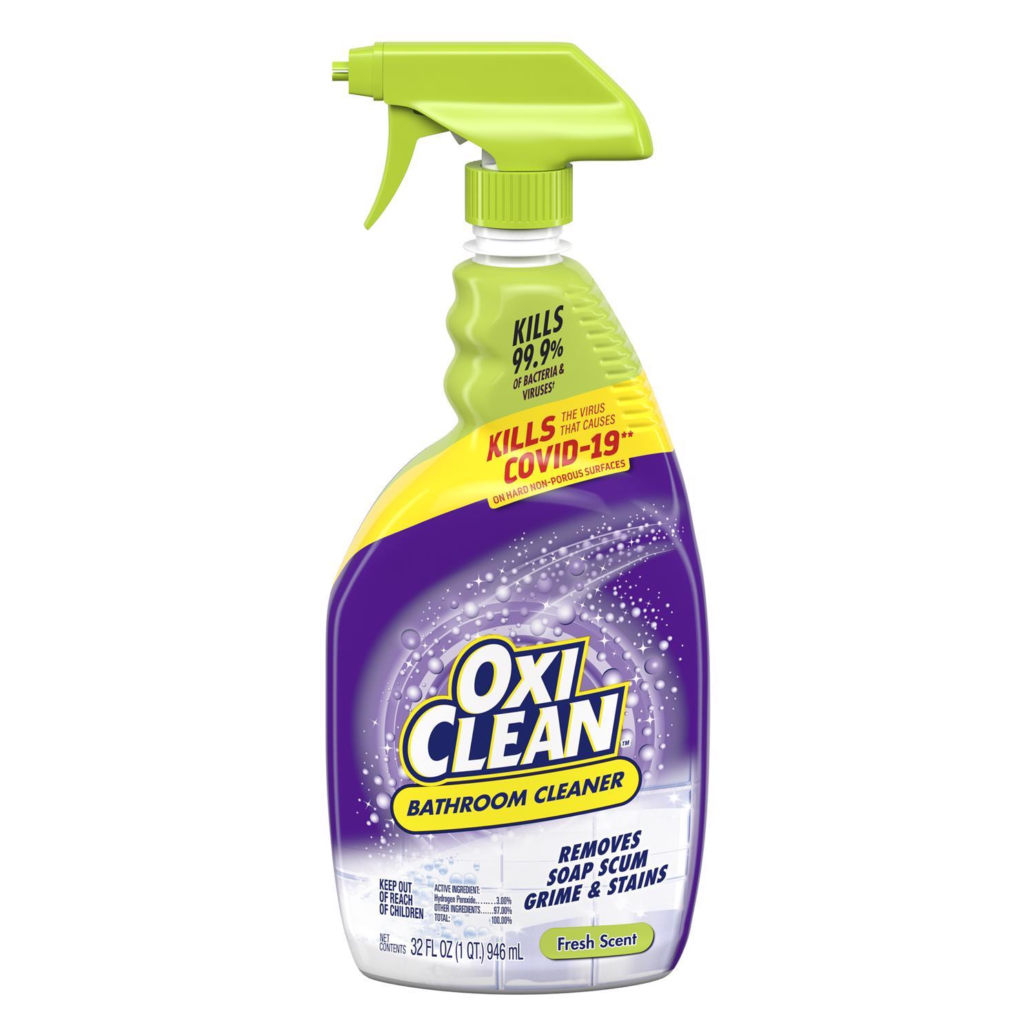 OxiClean Citrus Scent Shower Tub and Tile Cleaner 32 oz Liquid