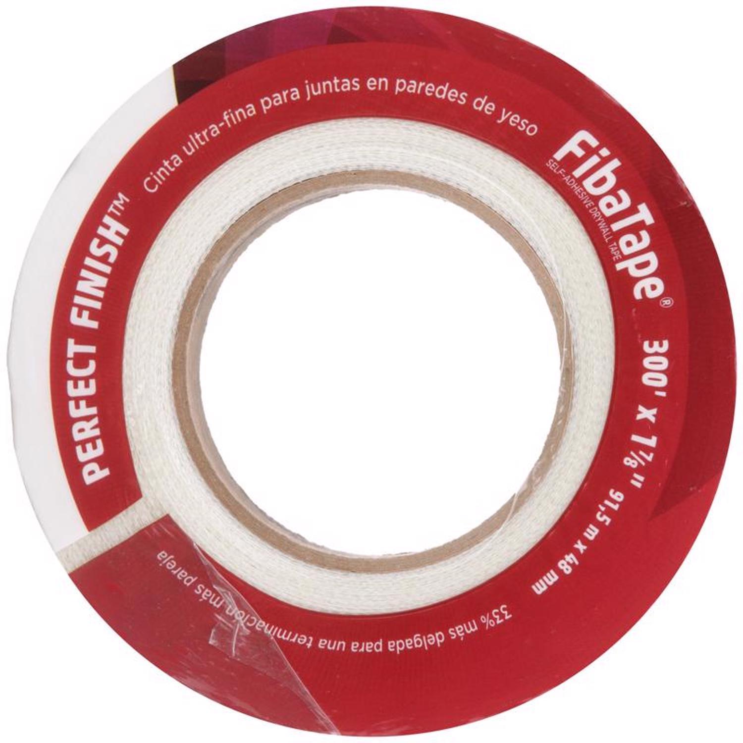 Saint-Gobain ADFORS Fiba Tape 300 ft. L X 1-7/8 in. W Fiberglass Mesh White Self Adhesive Drywall Jo