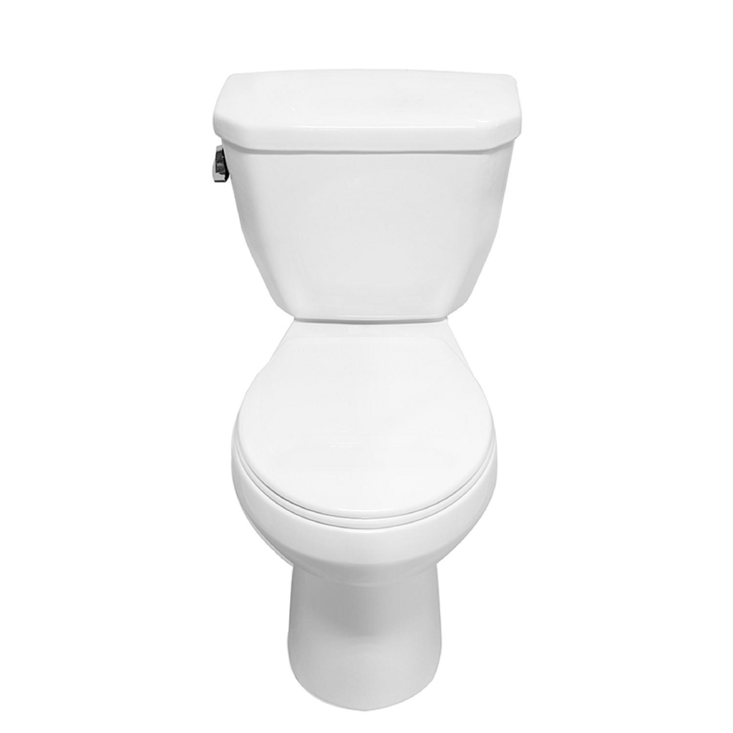 Cato Berlin 1.28 gal. White Round Complete Toilet