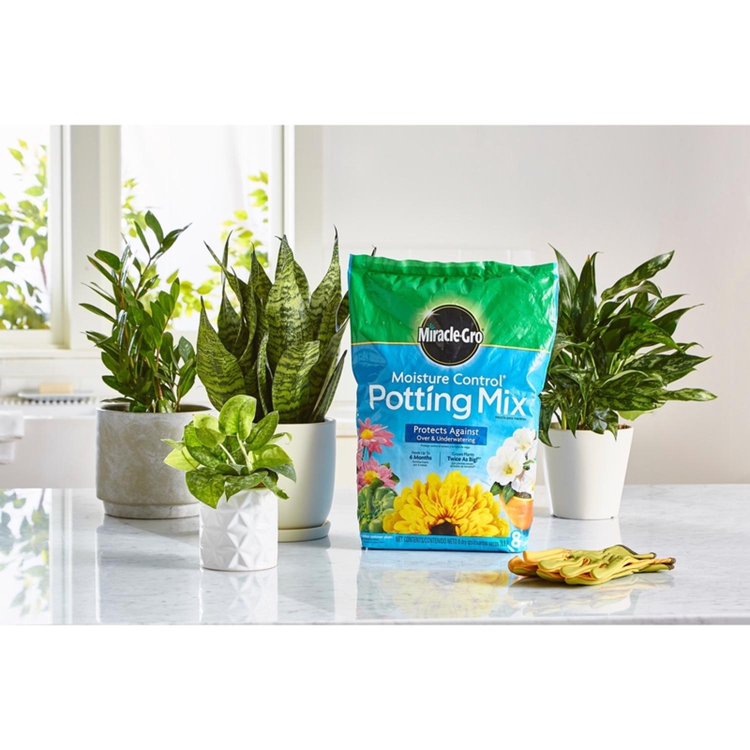 Miracle-Gro Moisture Control Flower and Plant Potting Mix 8 qt