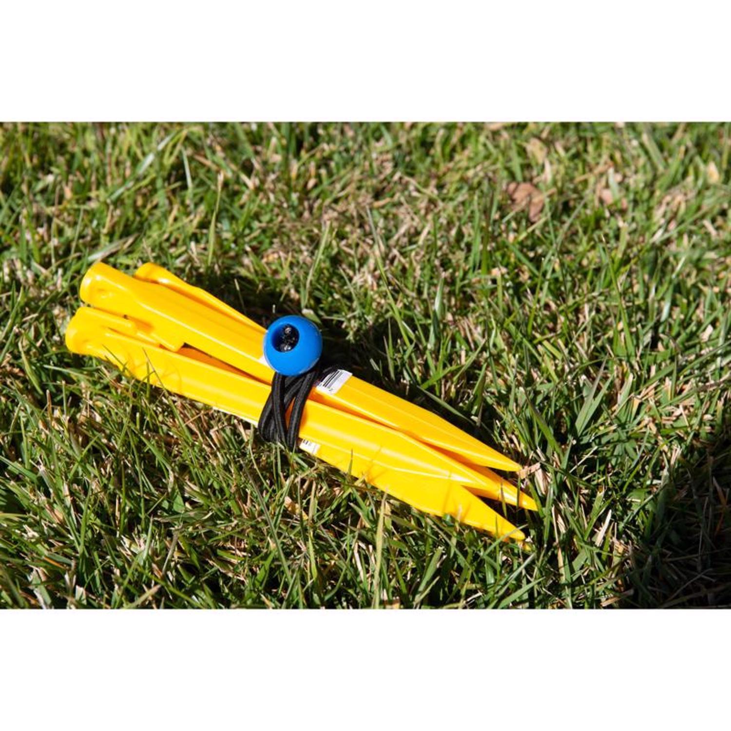 Keeper Black/Blue Bungee Ball Cord 12 in. L X 0.1565 in. 10 pk