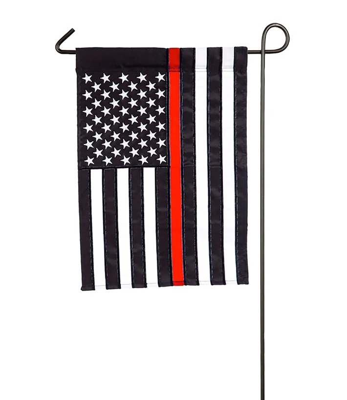 Flag Garden Thin Red Line