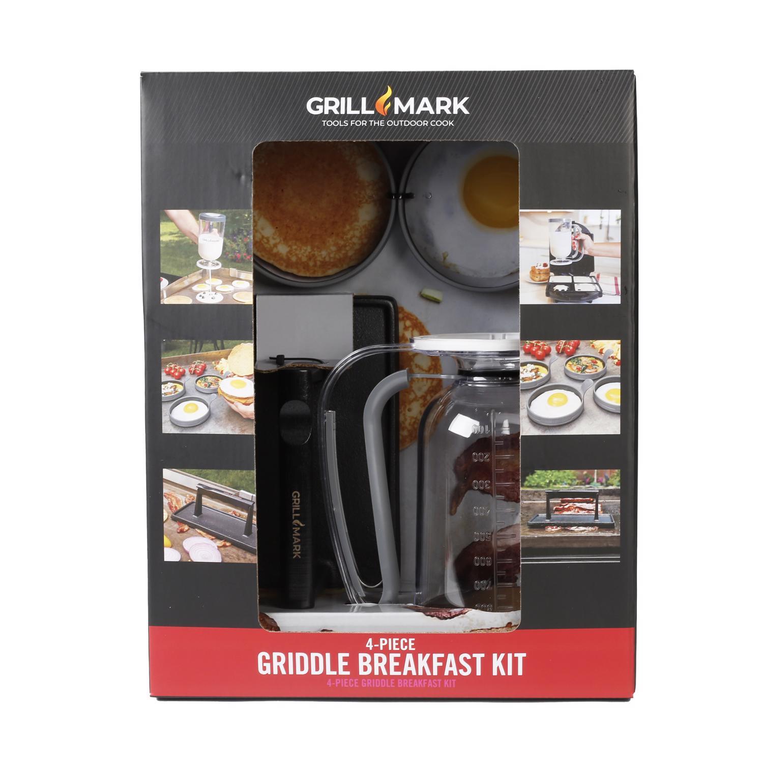 Grill Mark Cast Iron Breakfast Kit 4 pc