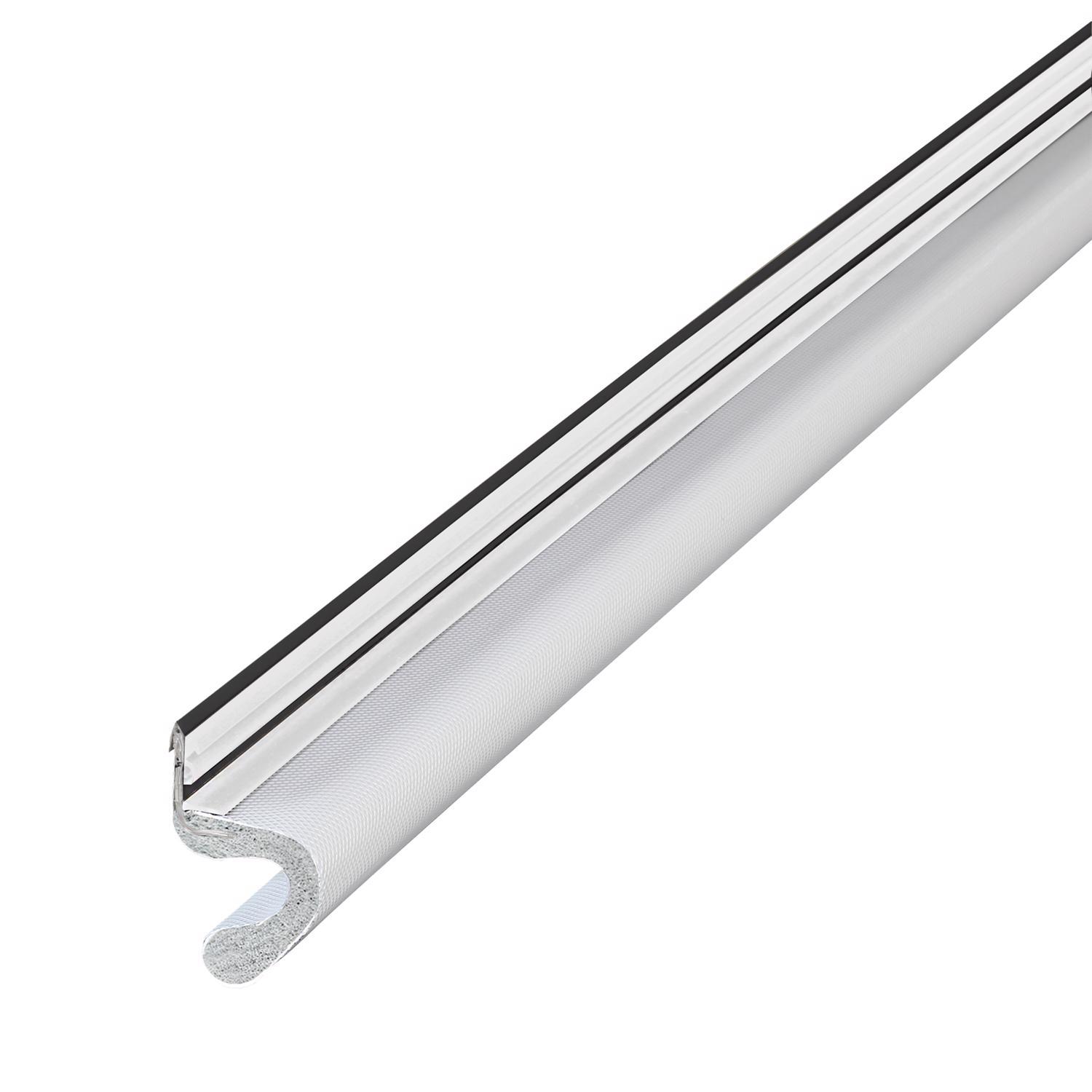 M-D White Vinyl Weatherstrip For Doors 81 in. L X 1 in.