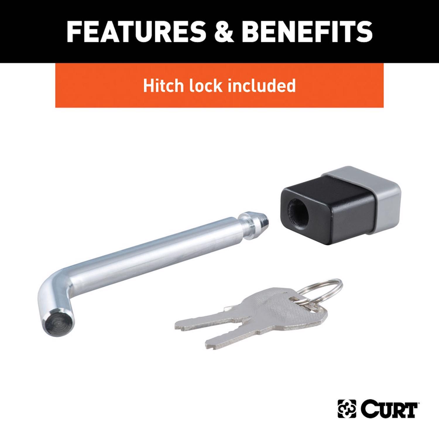 CURT 7500 lb. cap. 2 in. Towing Starter Kit