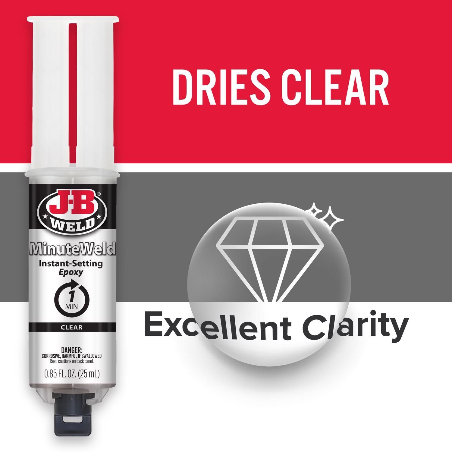 J-B Weld MinuteWeld High Strength Automotive Epoxy Gel 0.85 oz