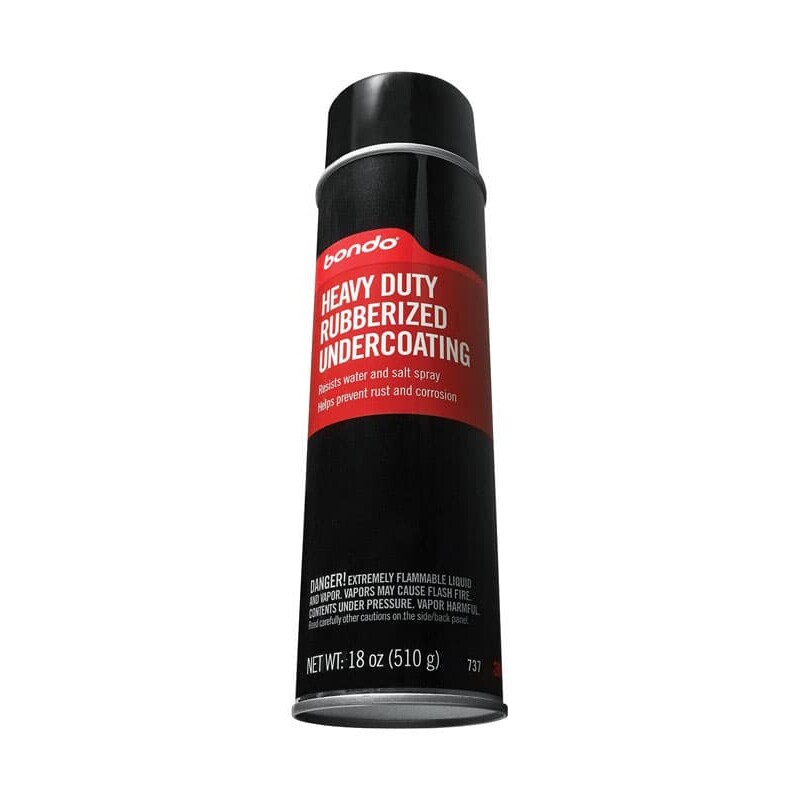 3M Bondo Black Rubber Coating 18 oz