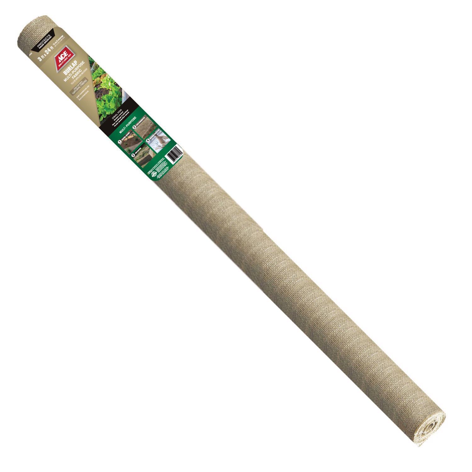 Ace 3 ft. W X 24 ft. L Burlap Ground and Turf Protection