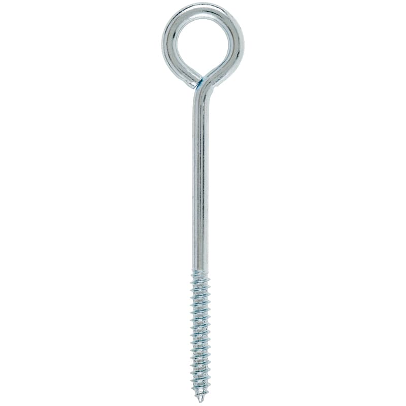 Hampton 5/16 in. X 6 in. L Zinc-Plated Steel Lag Thread Eyebolt