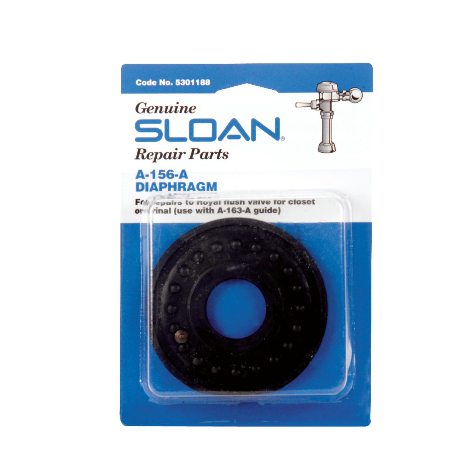 Sloan Regal Diaphragm Black Rubber