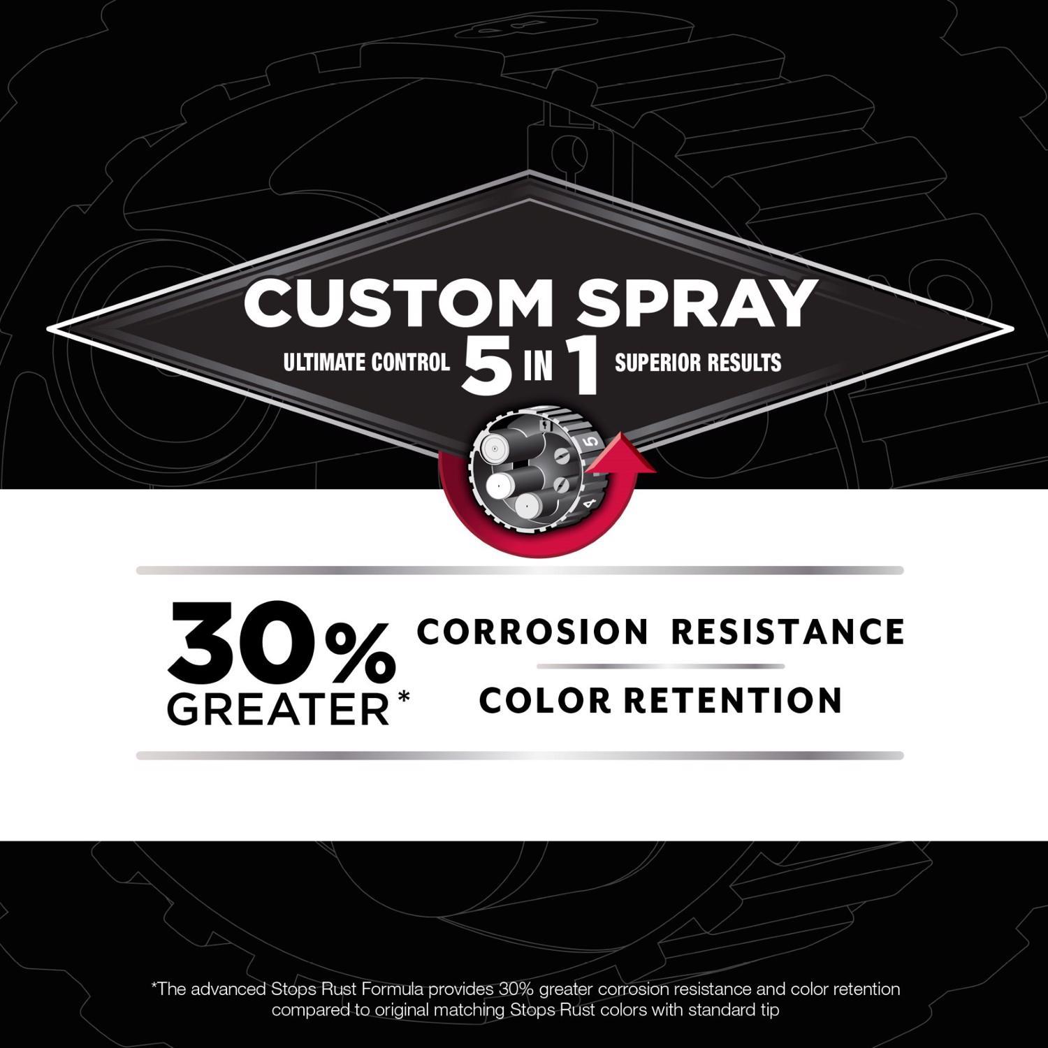 Rust-Oleum Stops Rust Indoor and Outdoor Satin Brown Oil Modified Alkyd Spray Paint 12 oz