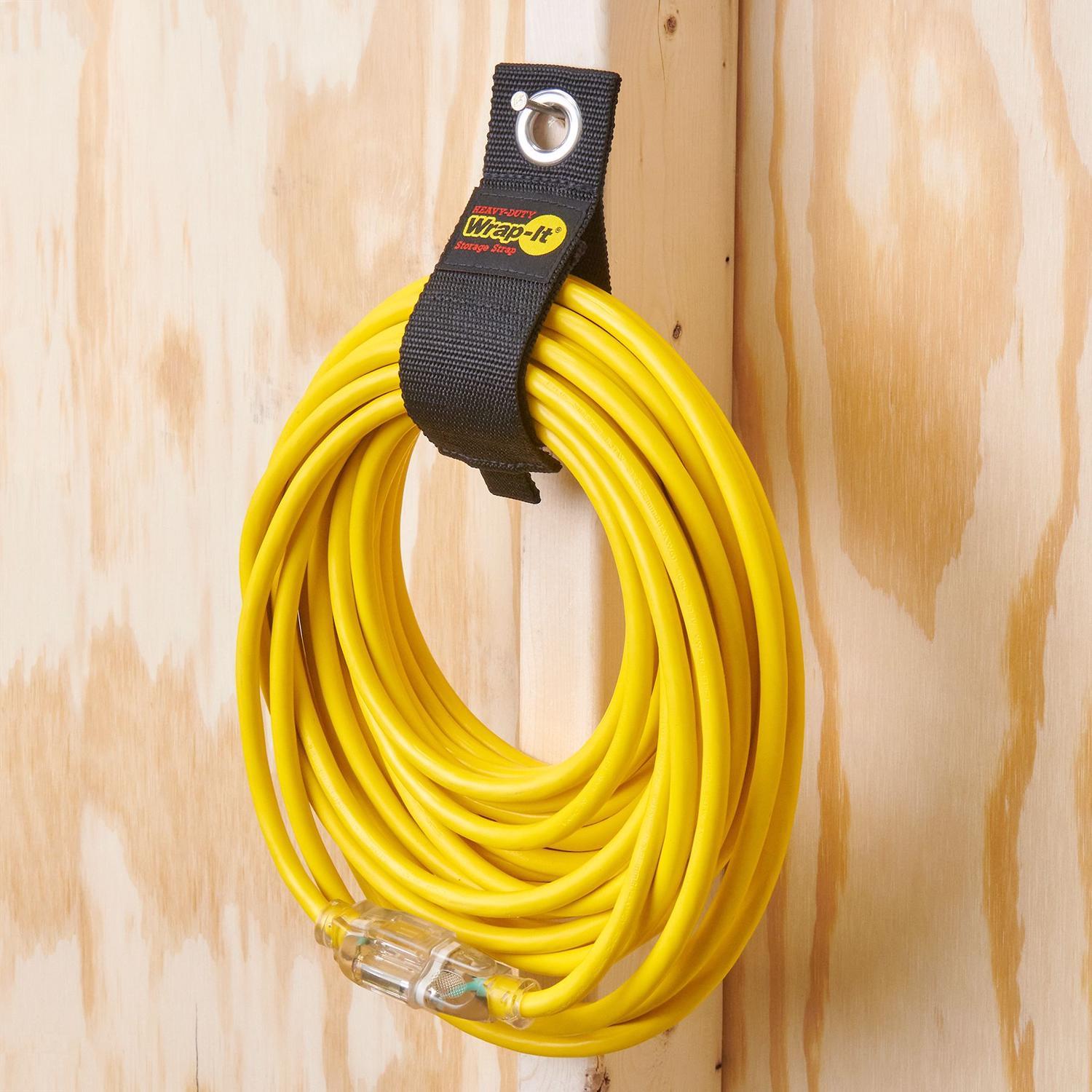 Wrap-It Heavy-Duty 2 in. W X 13 in. L Black Storage Straps 50 lb 2 pk