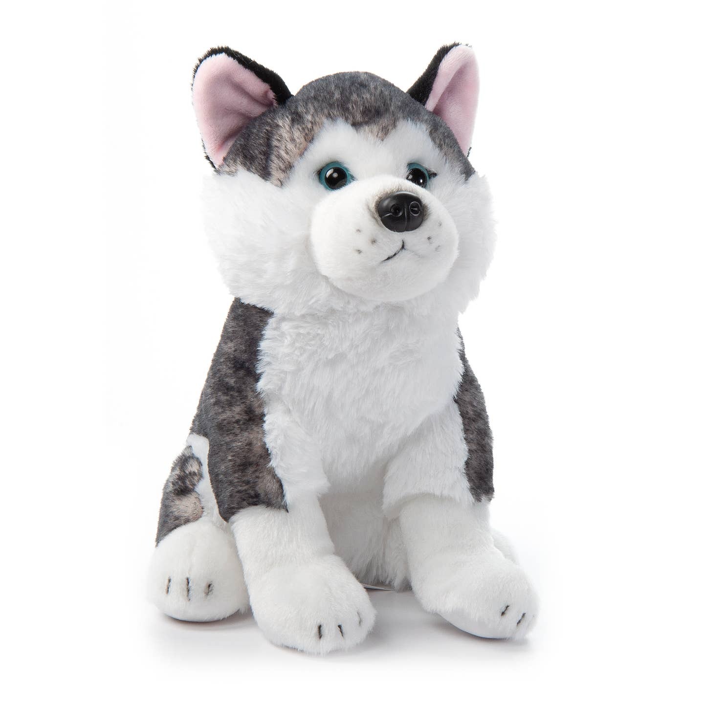 The Petting Zoo Husky Dog Stuffed Animal Plushie 12 in.