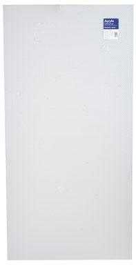 Plaskolite Optix Acrylic Prismatic Lighting Panel White 47-3/4 in. H x 23-3/4 in. W