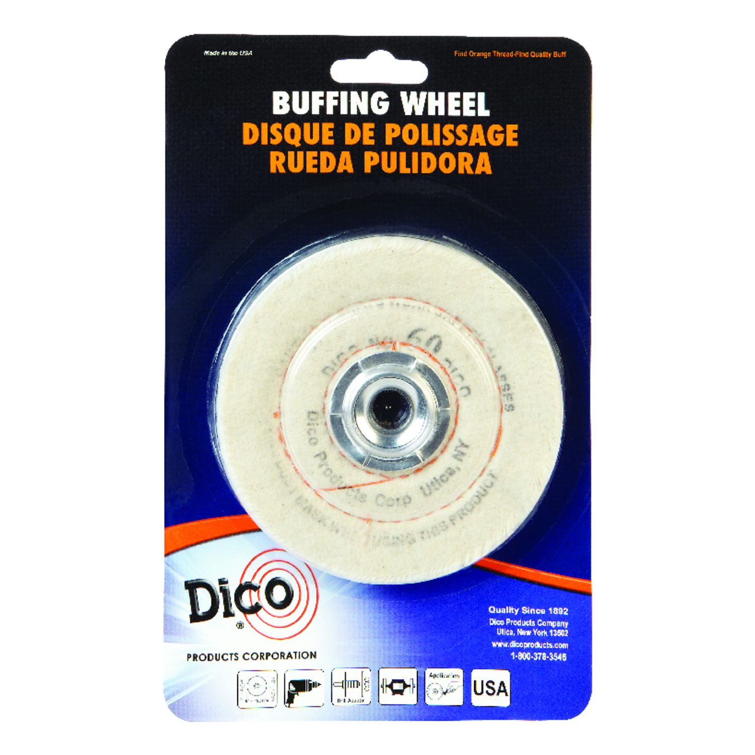 Dico Products Dico 4 in. Buffing Wheel