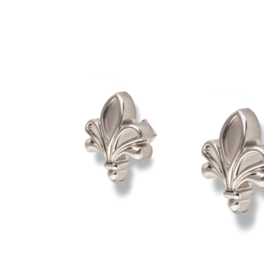 1-3/4" Overall Length Fleur De Lis Cabinet Knob