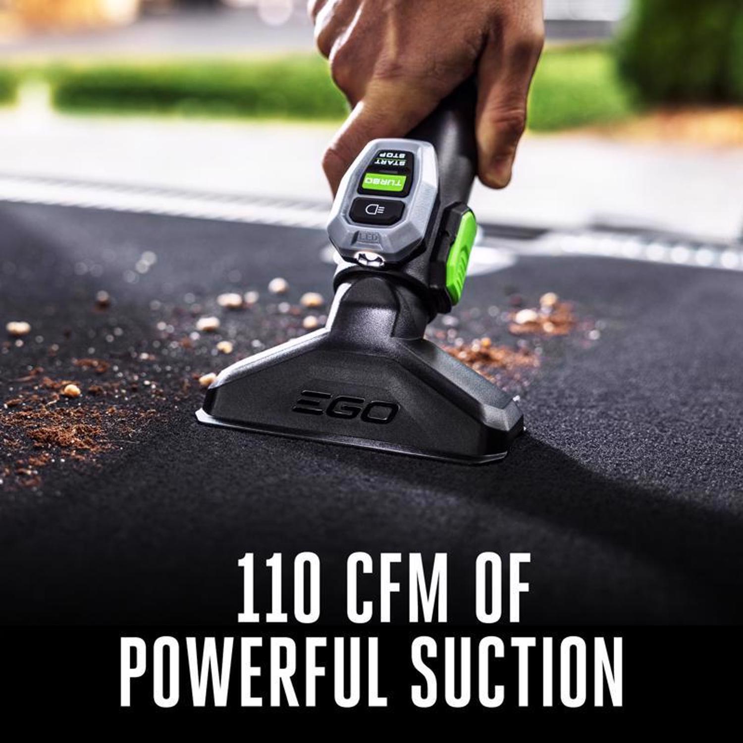 EGO Power+ WDV0904 9 gal Cordless Wet/Dry Vacuum Kit (Battery & Charger) 56 V W/ 5.0AH BATTERY