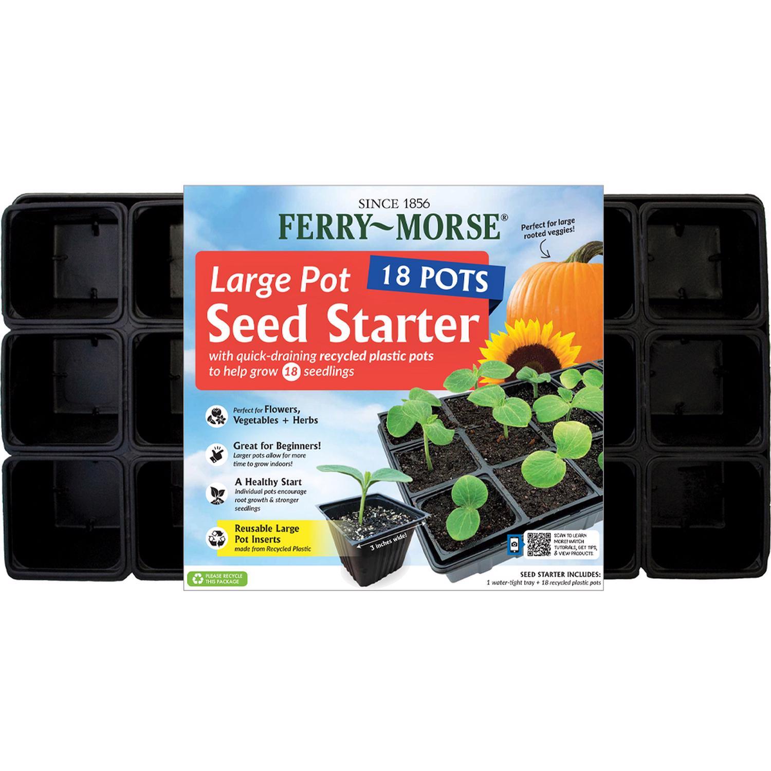 Ferry-Morse 11 in. W X 22 in. L Seed Starter Kit 1 pk