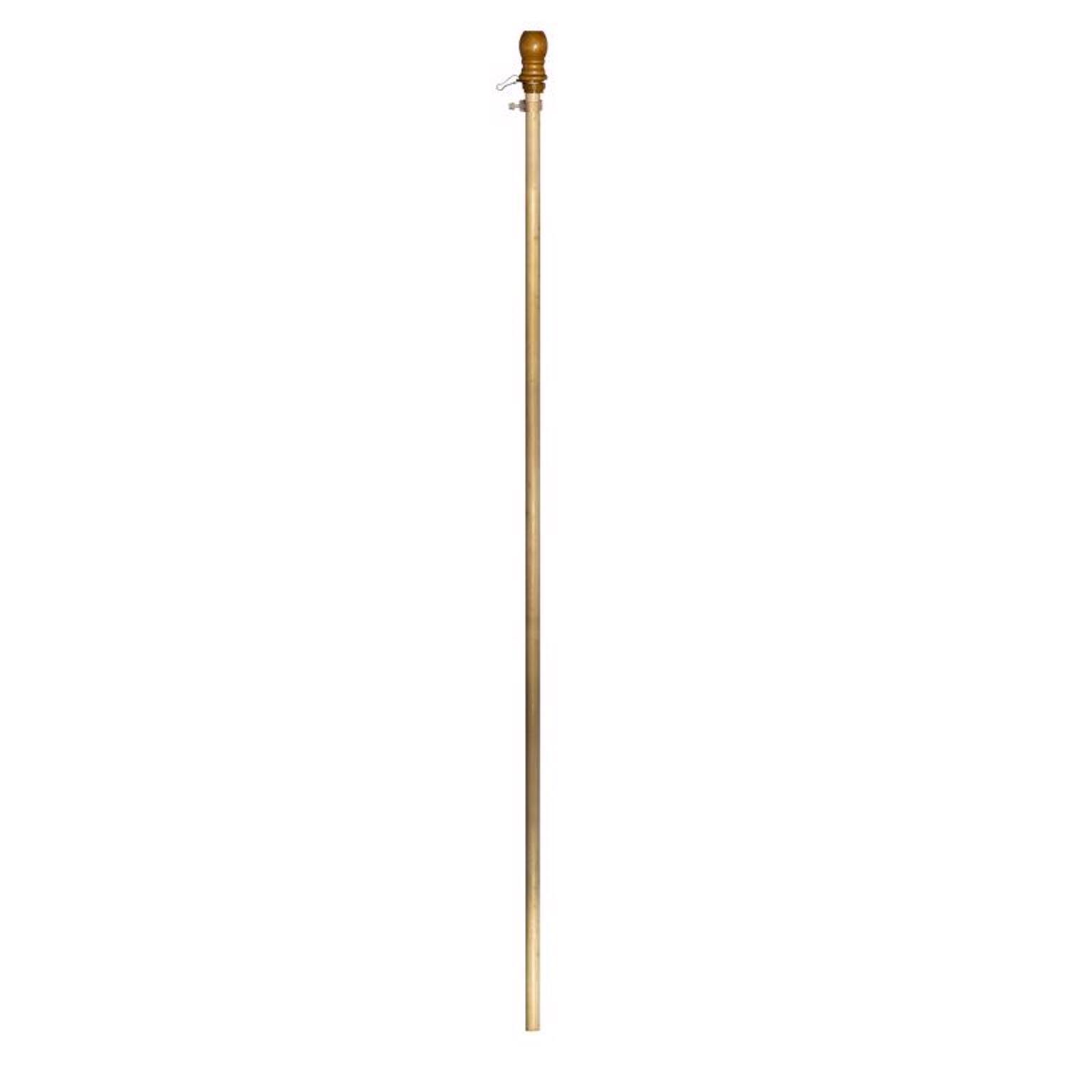 Valley Forge 5 ft. L Wood Flag Pole