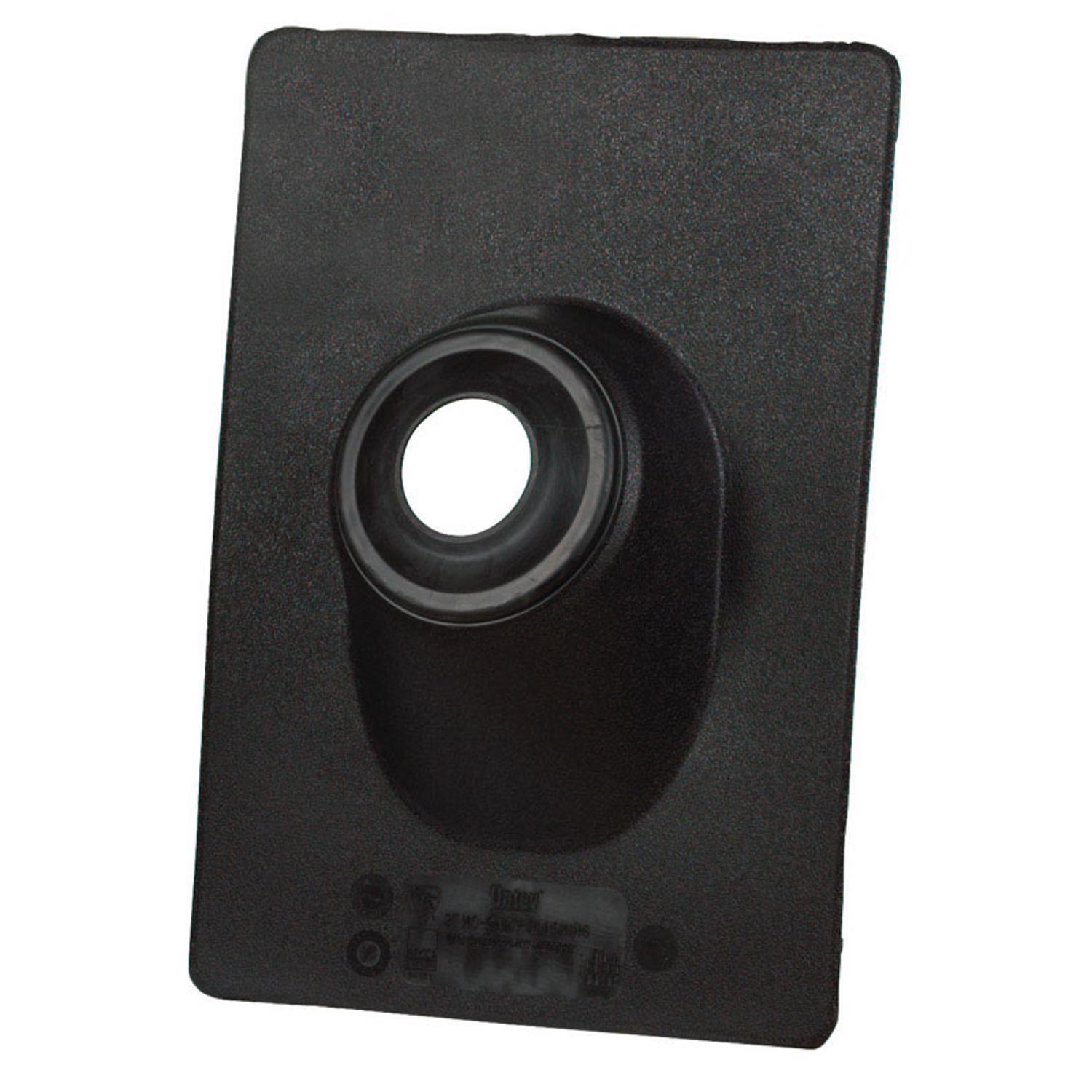 Oatey No-Calk 9-1/4 in. W X 2 in. L Plastic Roof Flashing Black