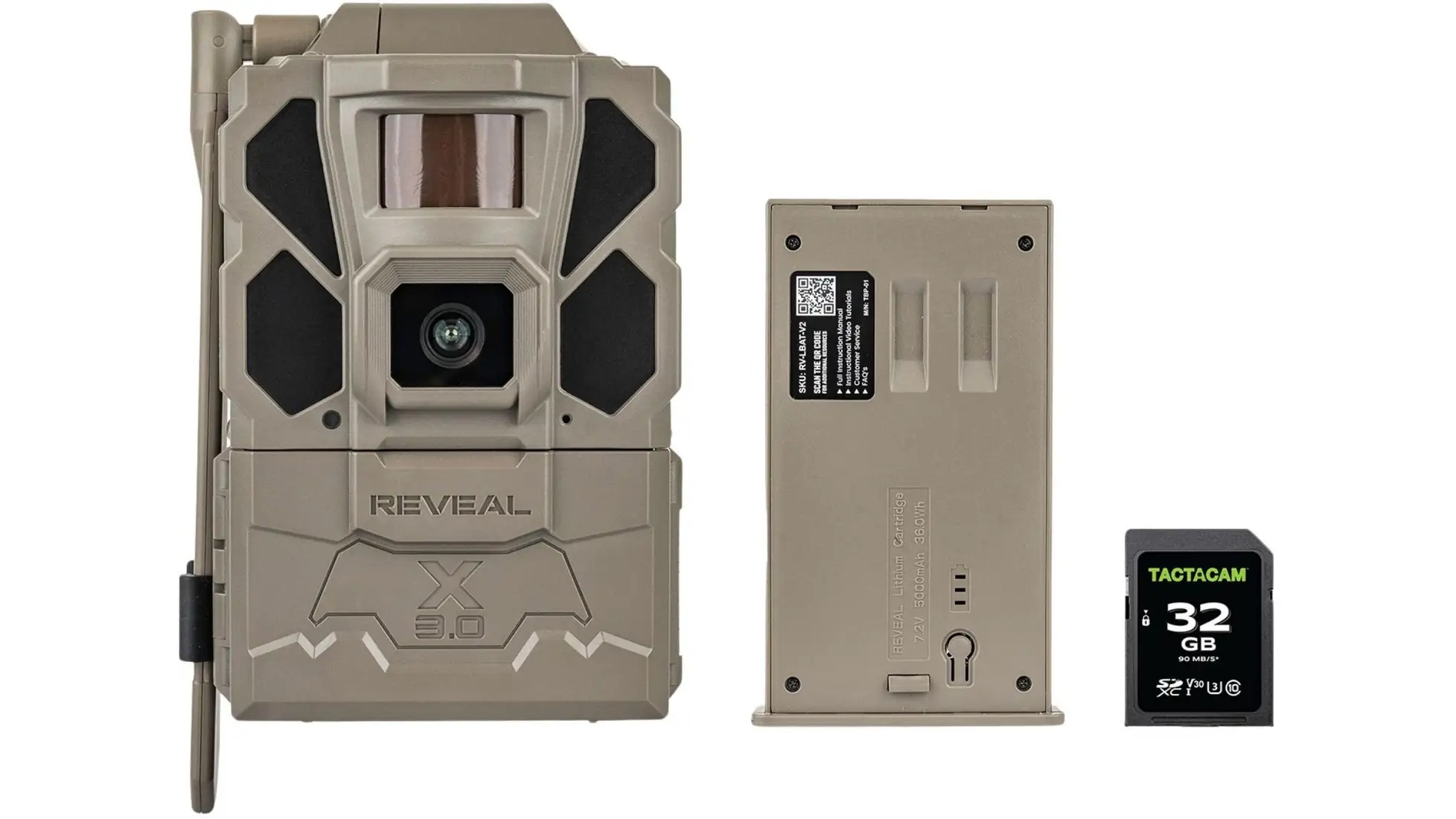 Tactacam Reveal X 3.0 Cellular Trail Camera Combo