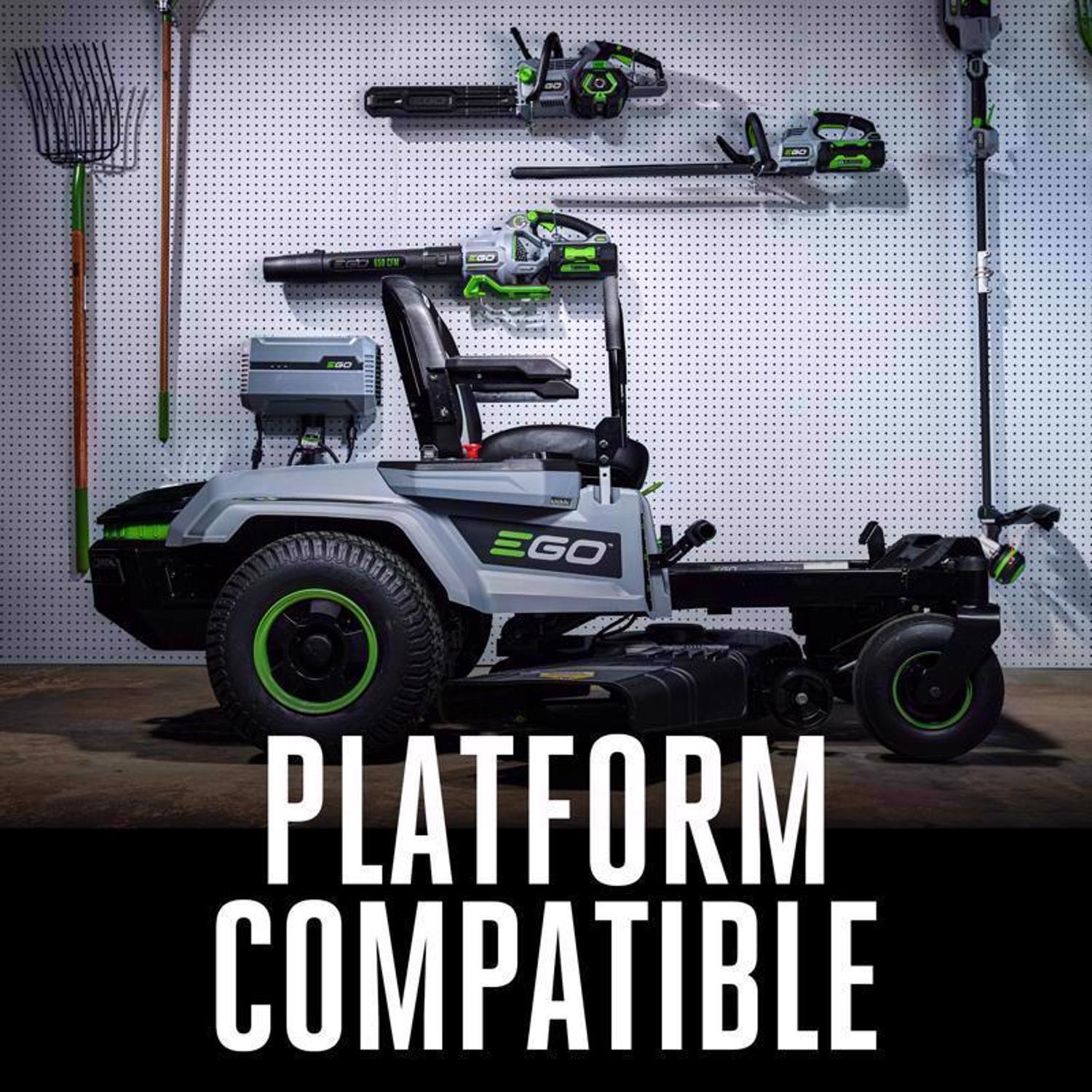 EGO Power+ Z6 ZT4204L 42 in. 56 V Battery Zero Turn Riding Mower Kit (Battery & Charger) W/ FOUR 10.0 AH BATTERIES