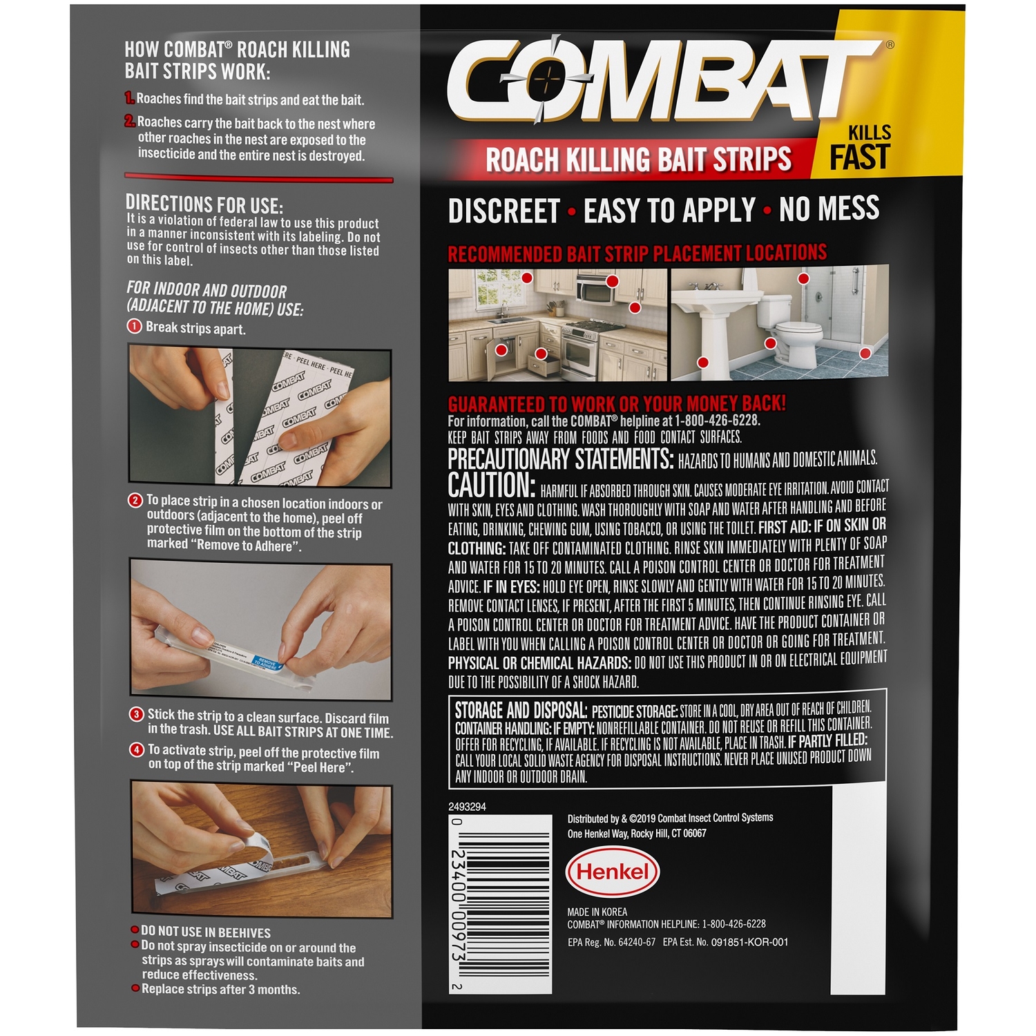 Combat Source Roach Bait 10 pk
