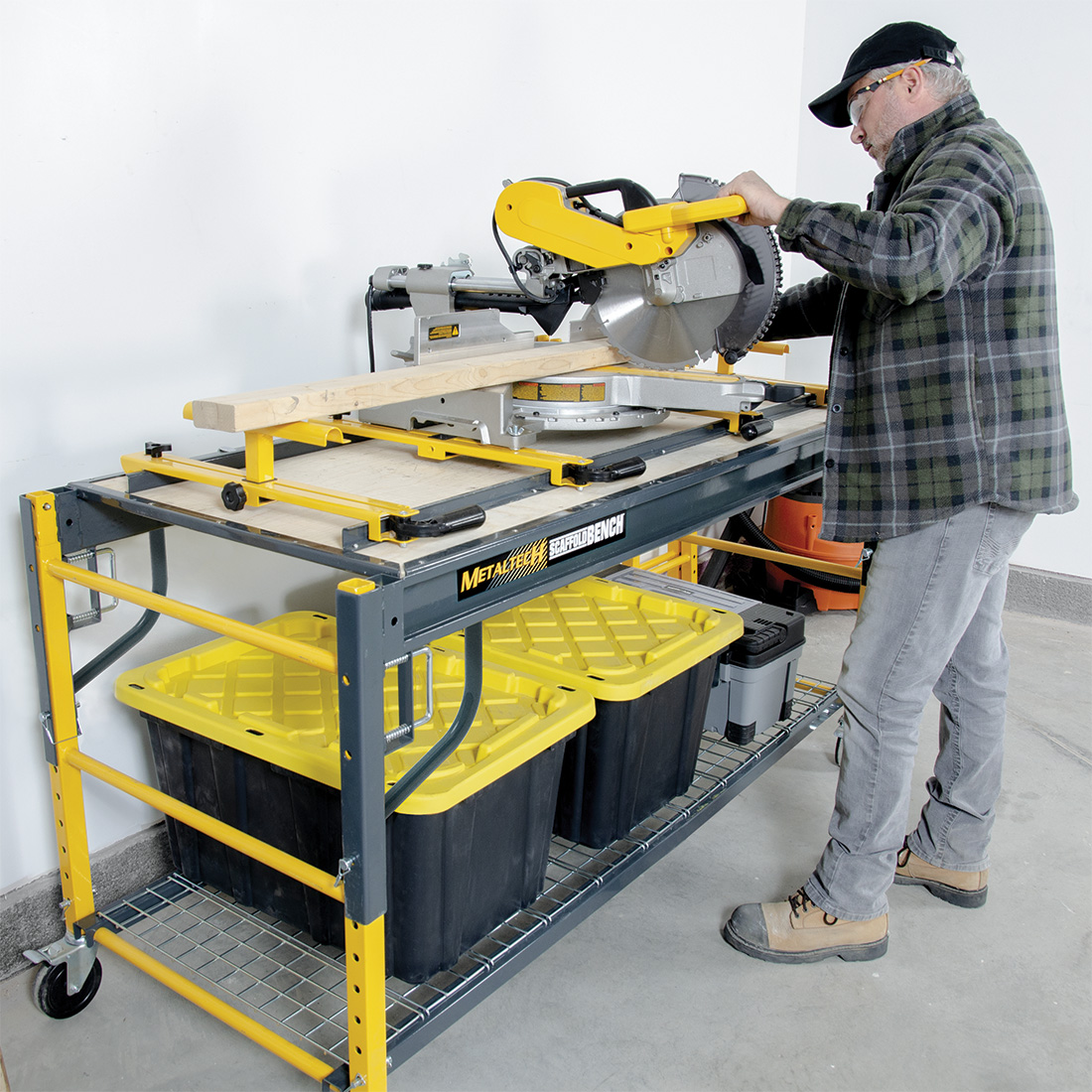 Metaltech Scaffold Bench 4 in 16 Baker System I-CISCMT