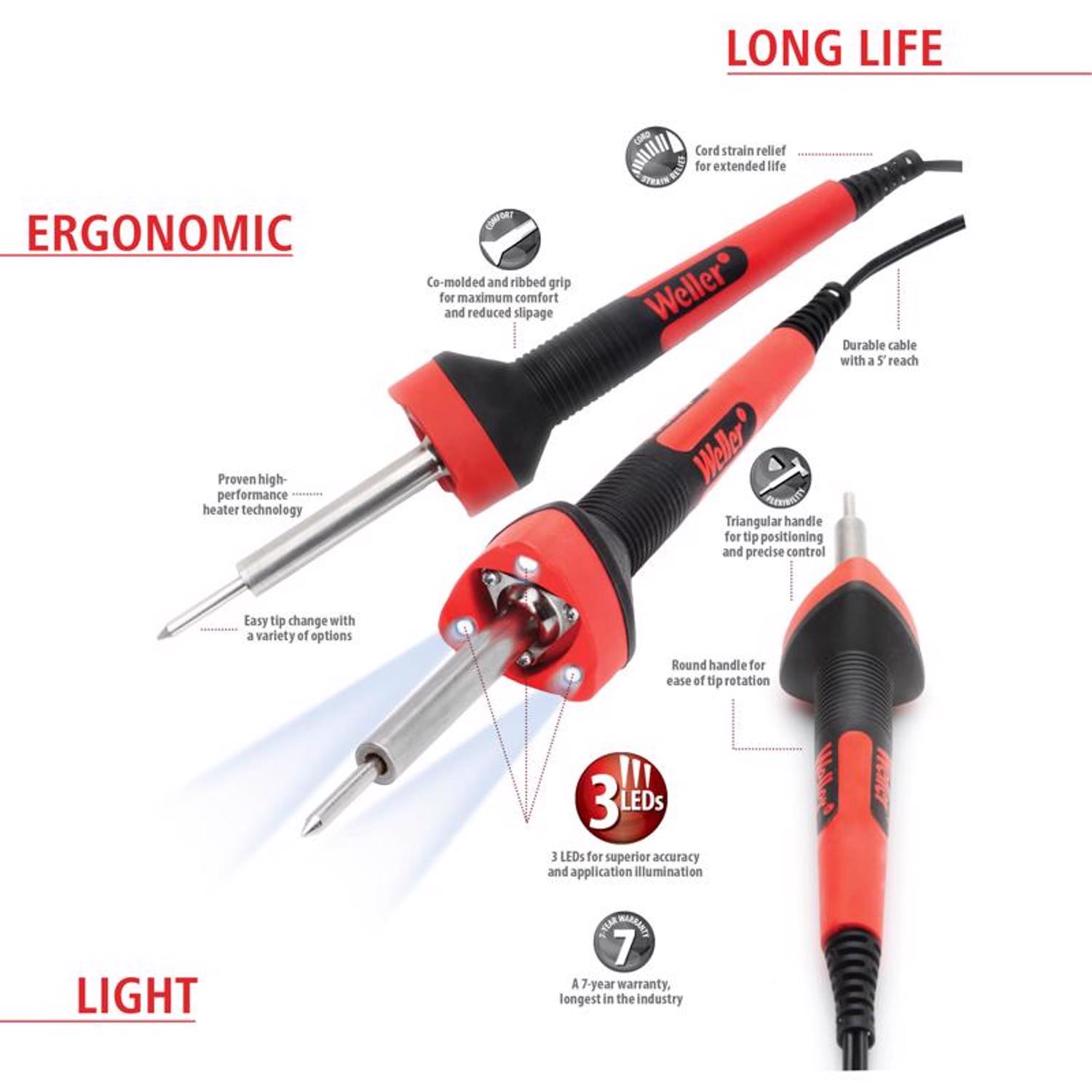 Weller Corded Soldering Iron 60 W 1 pk