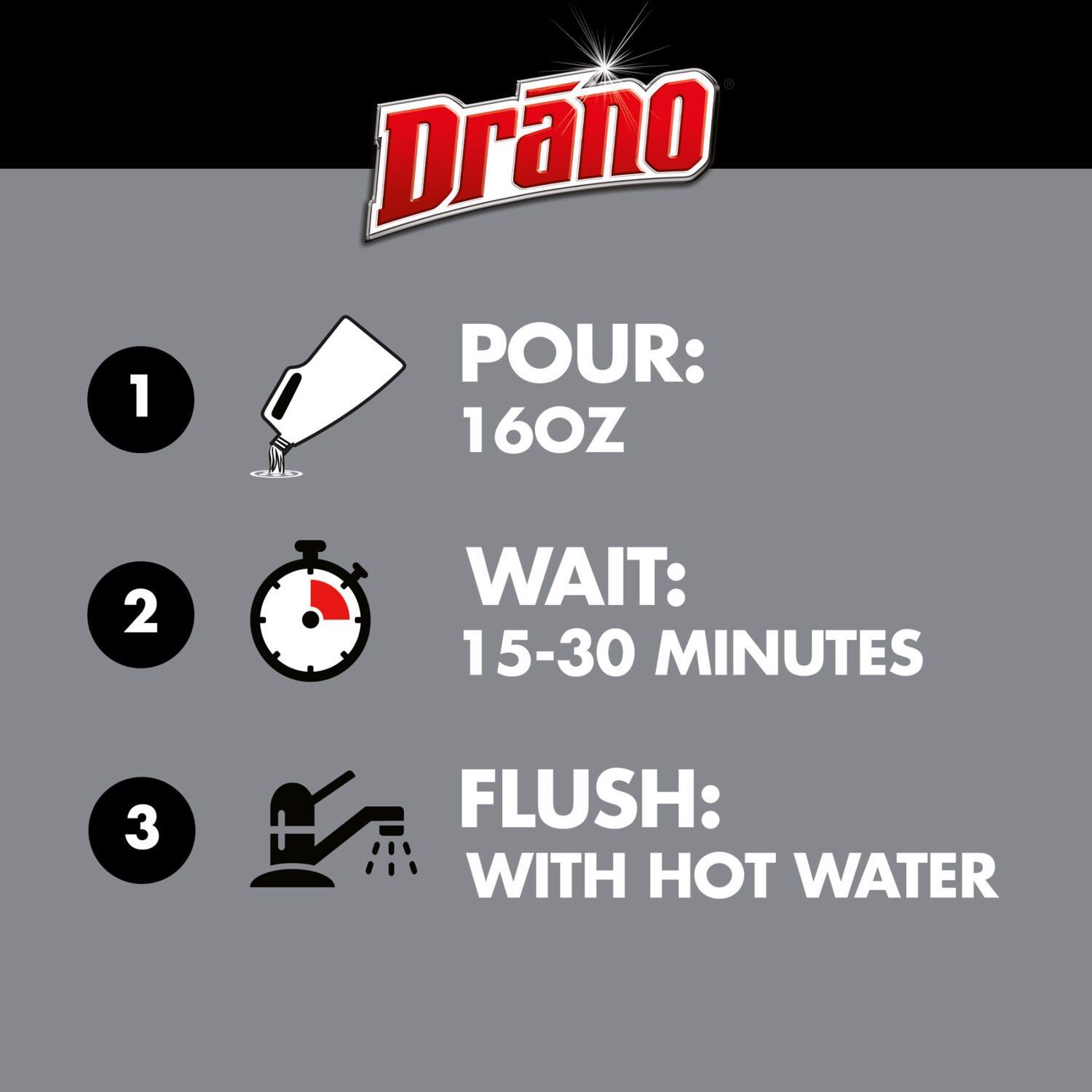 Drano Liquid Drain Cleaner 32 oz