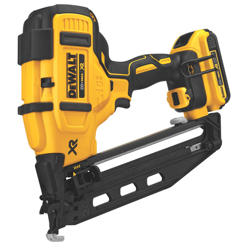 20V MAX* 16ga Angled Cordless Finish Nailer Kit