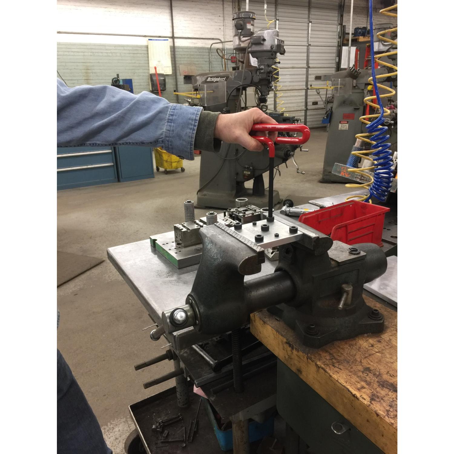 Eklind 3/32 to 1/4 in. SAE T-Handle Hex Key Set 8 pc