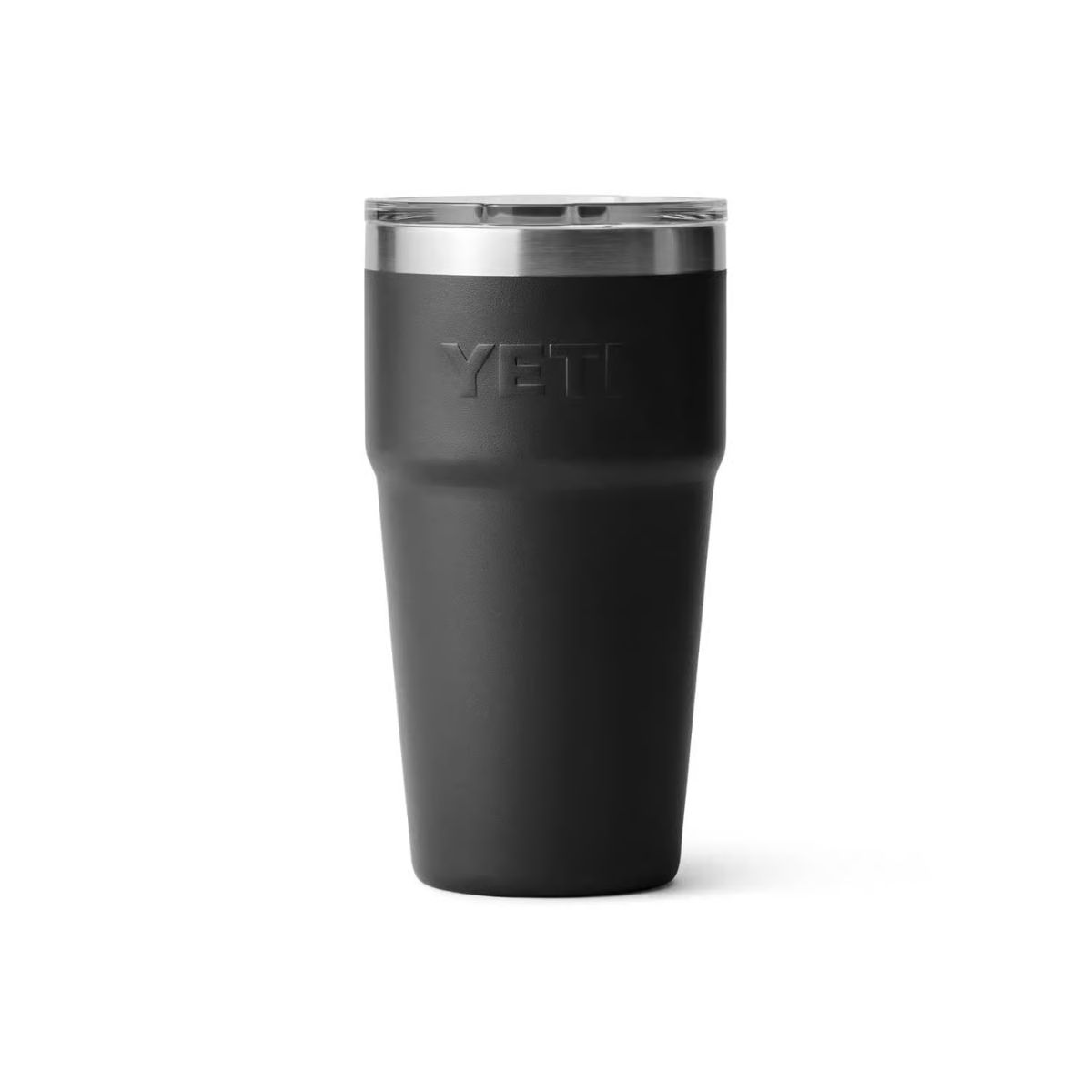 YETI Rambler 20 oz. Black BPA Free Stackable Tumbler with MagSlider Lid