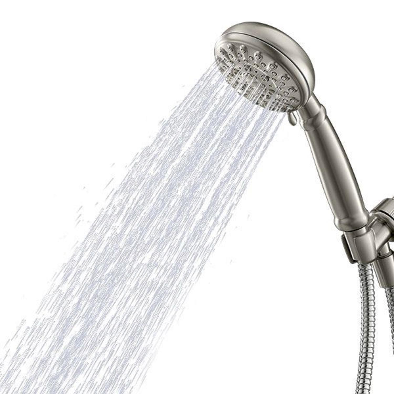 Moen Banbury Brushed Nickel 5 settings Handheld Showerhead 1.75 gpm