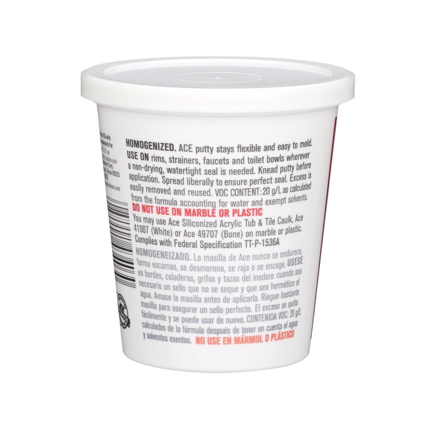 Ace Gray Plumbers Putty 14 oz