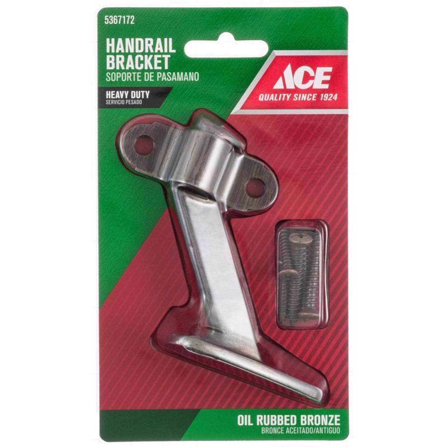 Ace Bronze Bronze Heavy Duty Handrail Bracket 3-3/4 in. L