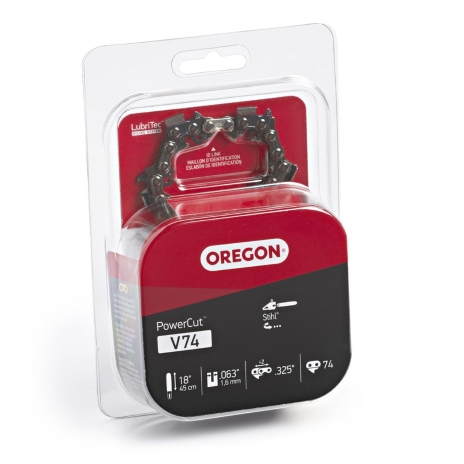 Oregon PowerCut V74 18 in. Chainsaw Chain 74 links