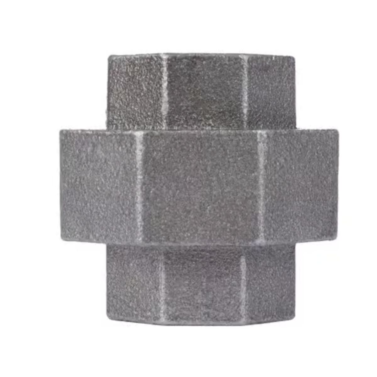 STZ Industries 1-1/4 in. FIP each x 1-1/4 in. D FIP Black Malleable Iron Union