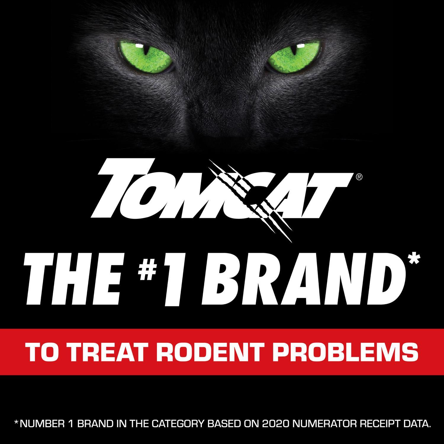 Tomcat Bait Station and Bait Blocks For Mice 4 oz 4 pk