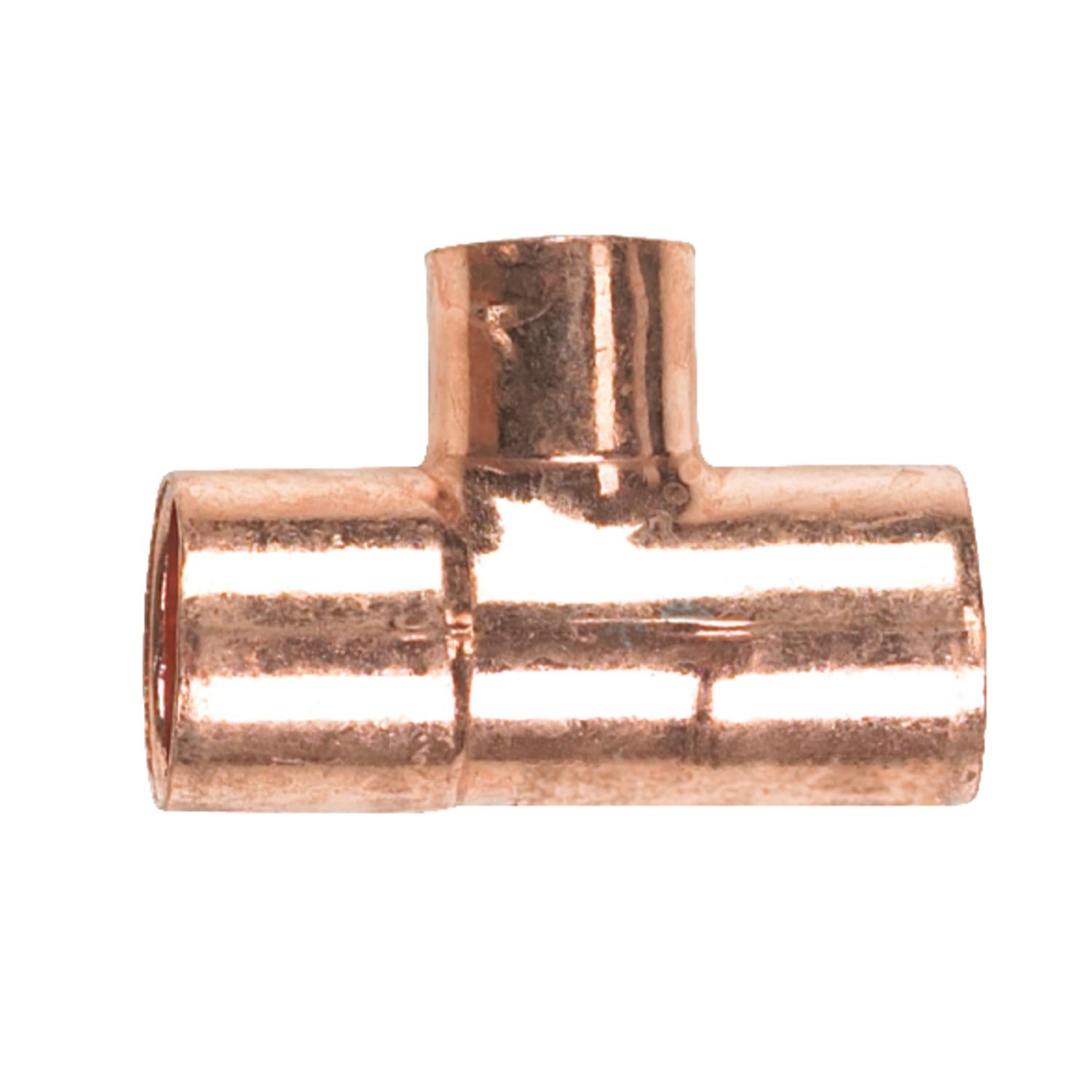 NIBCO 3/4 in. Sweat X 3/4 in. D Sweat Copper Tee 1 pk