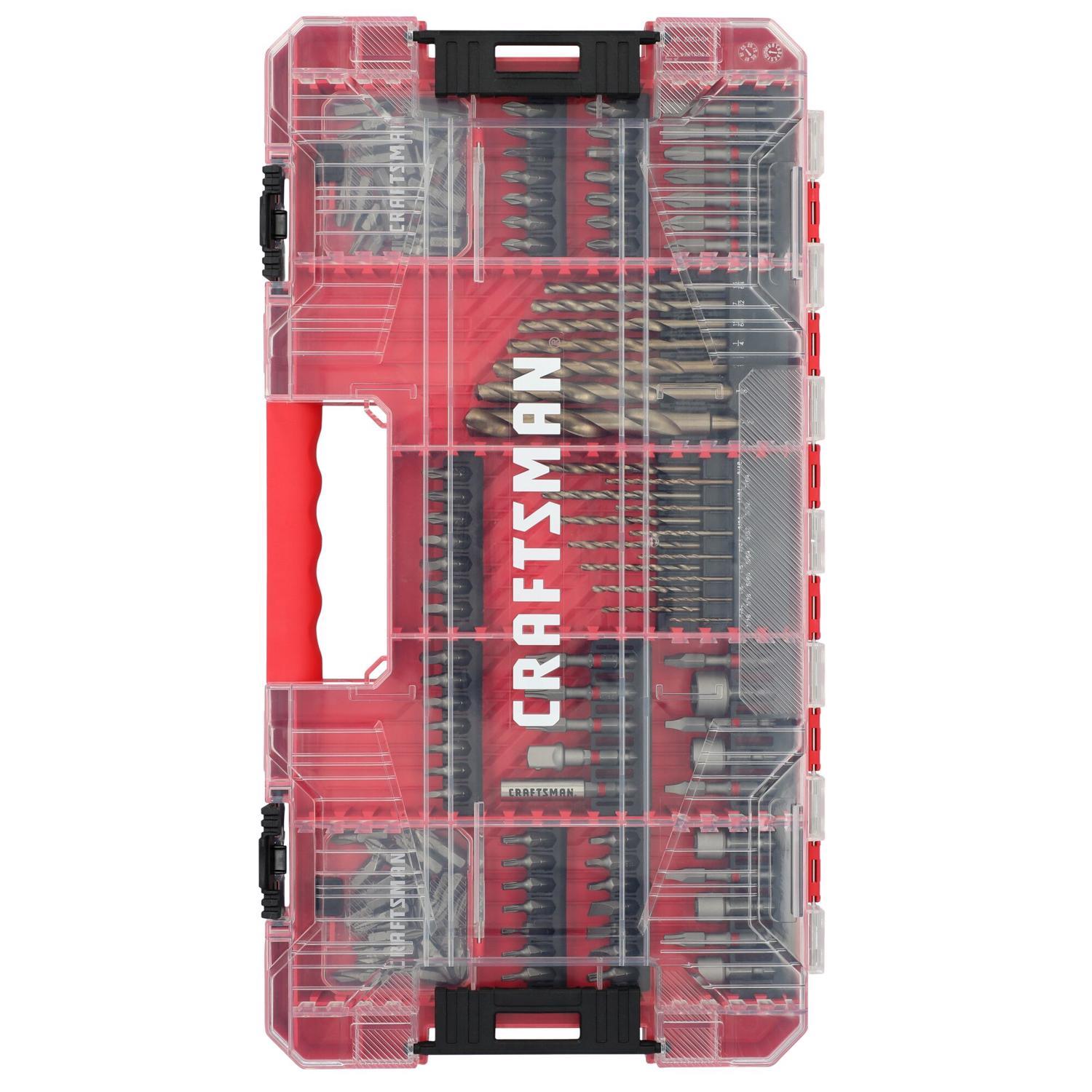 Craftsman Drill and Driver Bit Set 140 pc