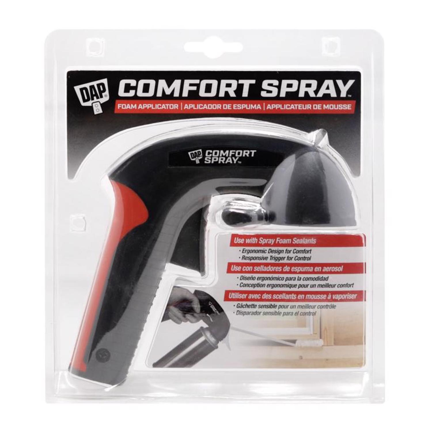 DAP Comfort Spray Black Lightweight Composite Foam Applicator 1 pk