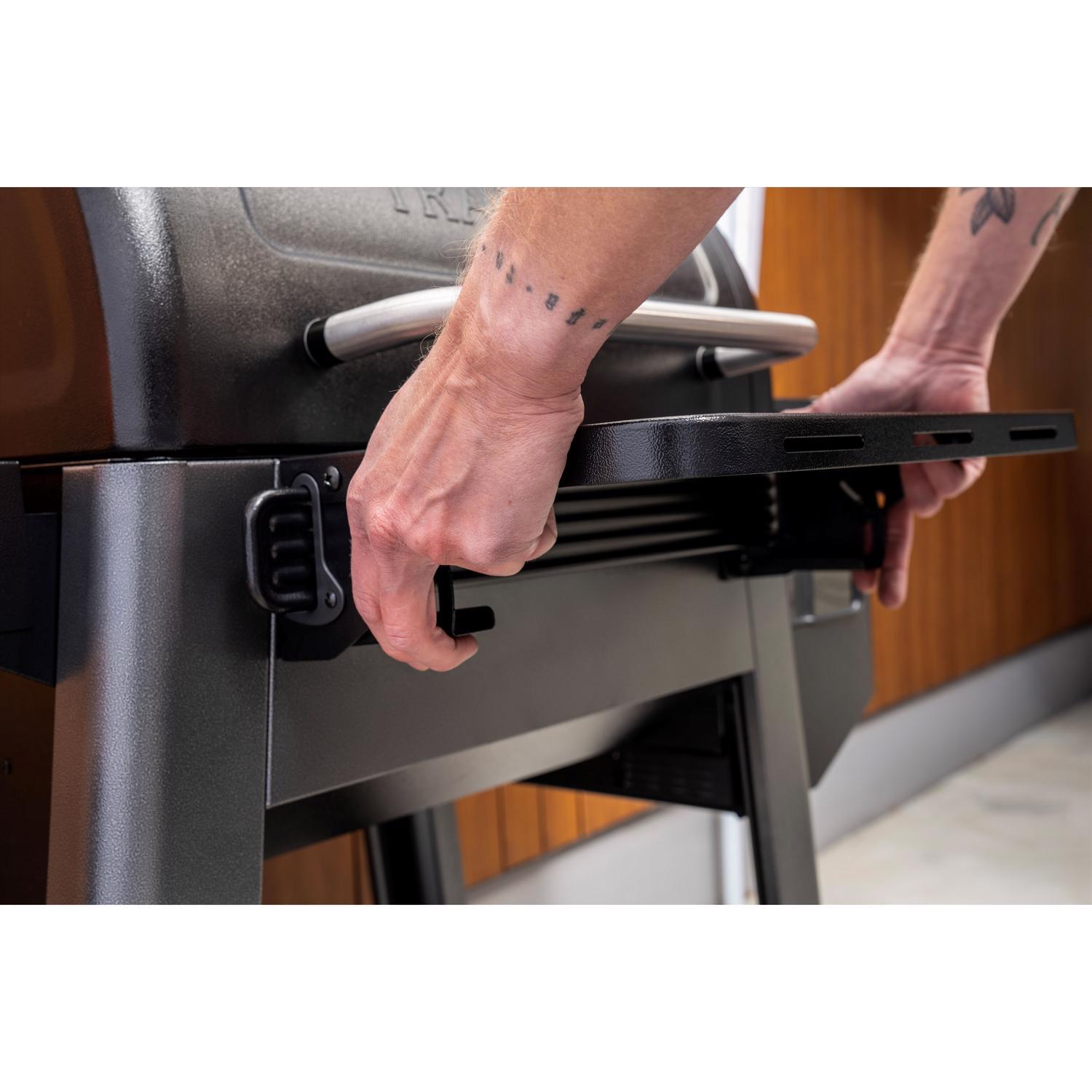 Traeger Front Shelf Steel 4.1 in. H X 10.53 in. W X 18.63 in. L